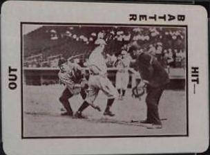 Play at Plate, Runner Standing
