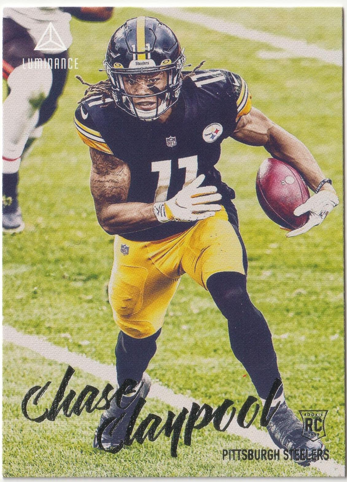 Chase Claypool #222 Football Cards 2020 Panini Chronicles Luminance