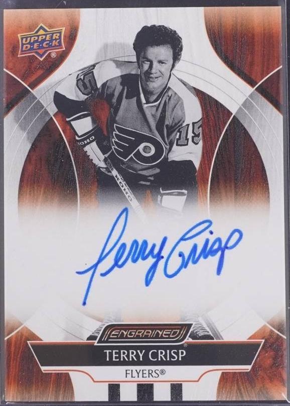 Terry Crisp #CA-TP 2024 Upper Deck Engrained Icons Autograph Hockey