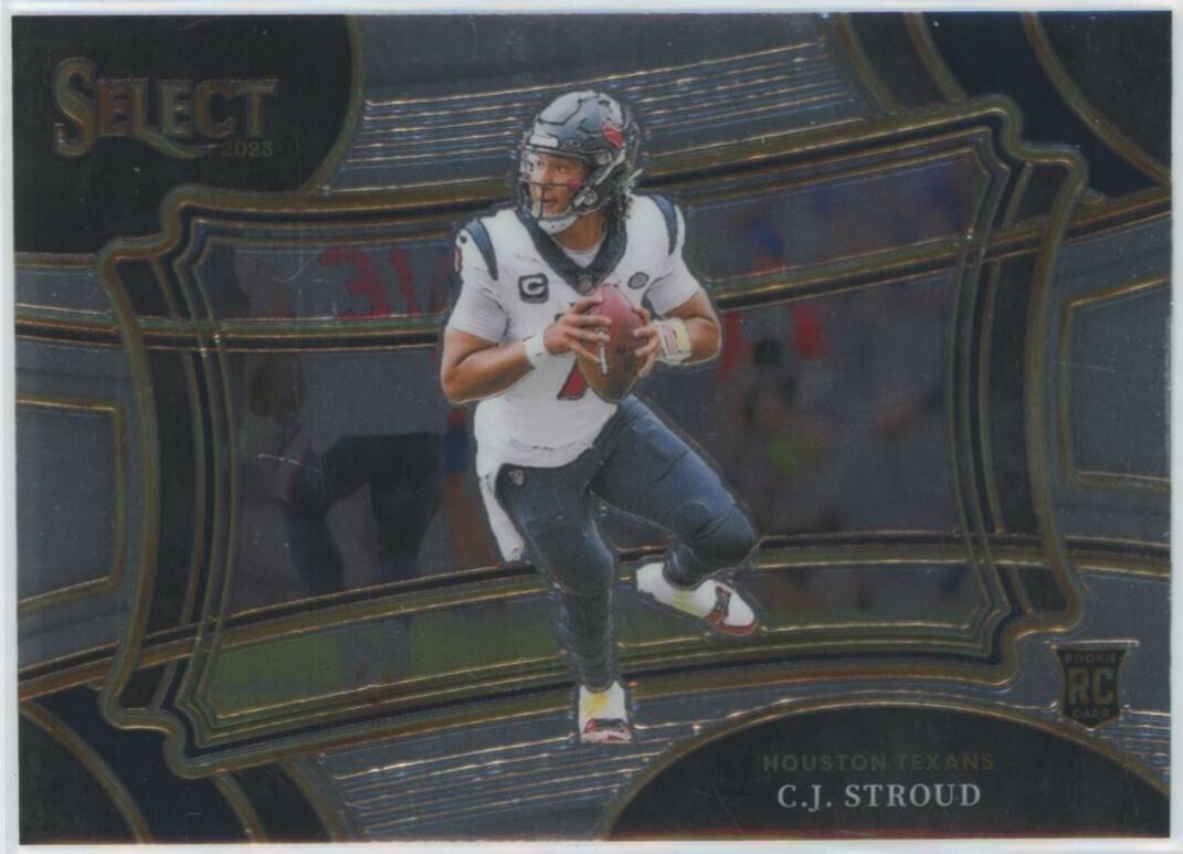 C.J. Stroud #338 Football Cards 2023 Panini Select