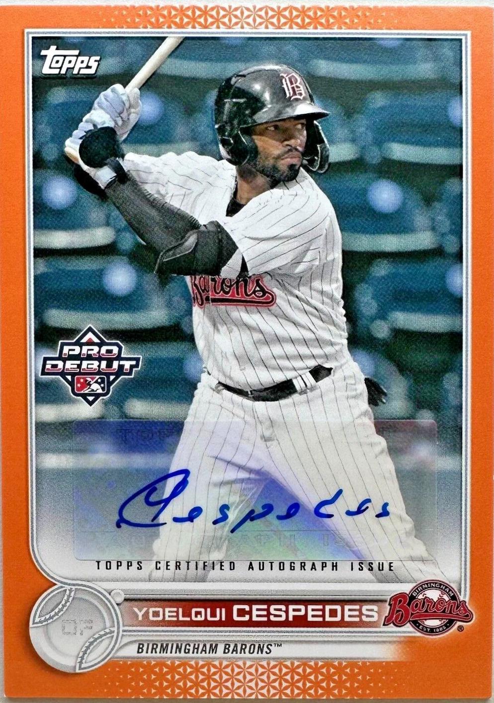 Yoelqui Cespedes [Autograph Orange] #PD-75
