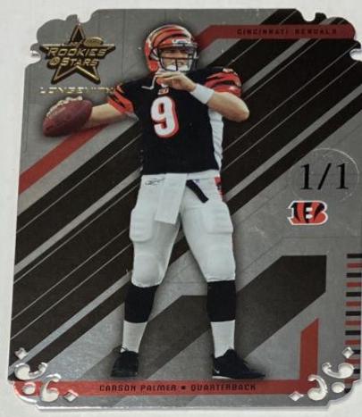 Carson Palmer #20 Football Cards 2004 Leaf Rookies & Stars