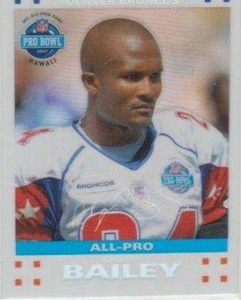 Champ Bailey #TC101 Football Cards 2007 Topps Chrome