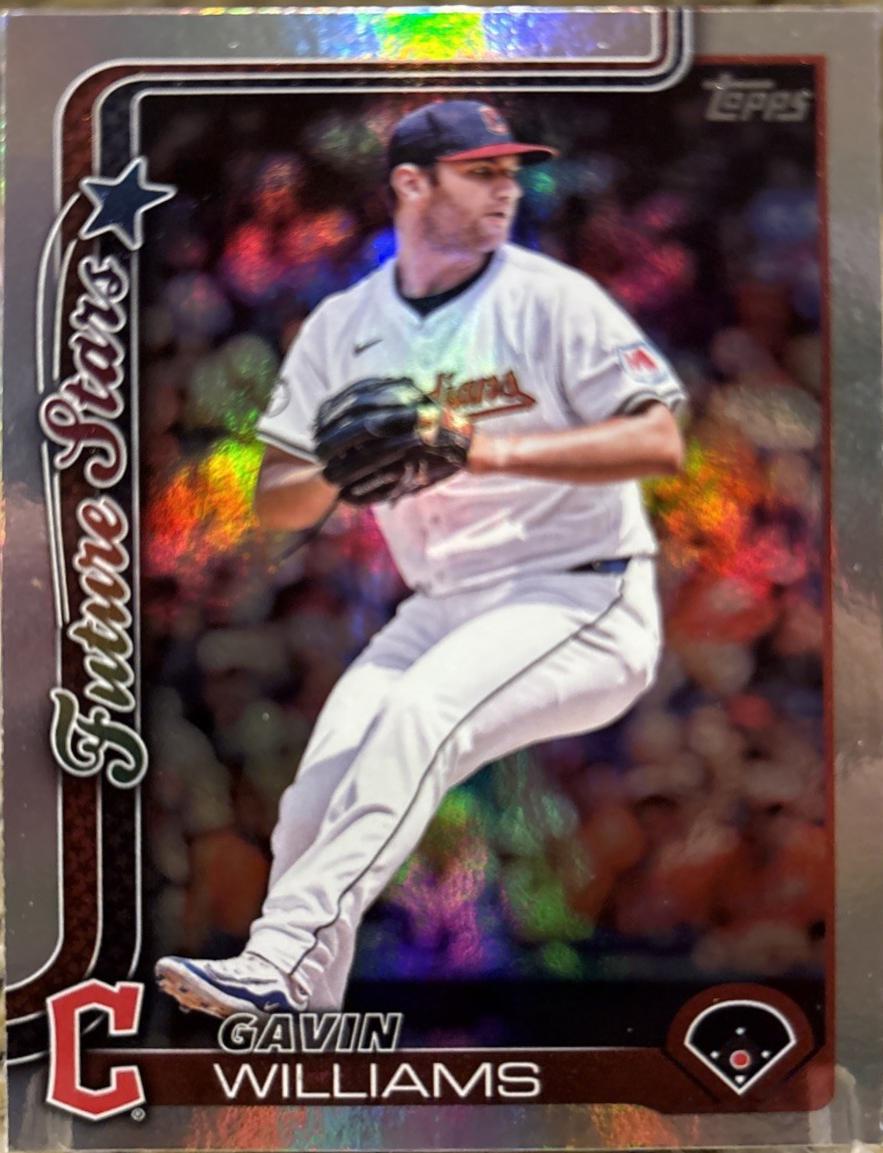 Gavin Williams [Rainbow Foil] #554