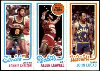 Lonnie Shelton / Allen Leavell / John Lucas #96 / 104 / 231