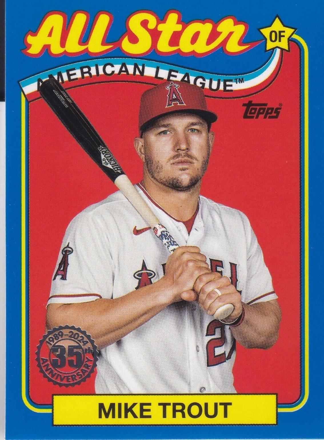 Mike Trout [Blue] #89ASB-50