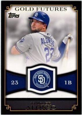 Yonder Alonso #42 Baseball Cards 2012 Topps Gold Futures