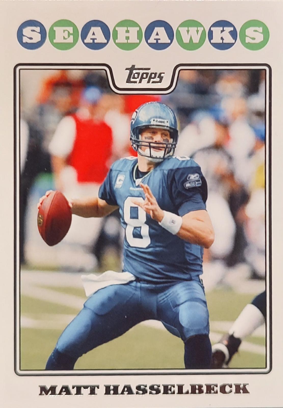 Matt Hasselbeck #7 Football Cards 2008 Topps