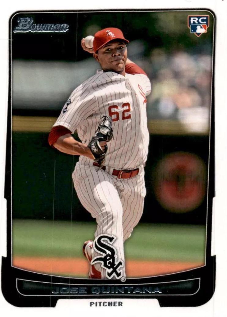 Jose Quintana #6 Baseball Cards 2012 Bowman Draft