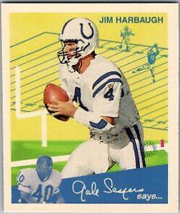 Jim Harbaugh #101 1997 Fleer Goudey II Football