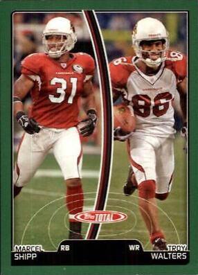 Marcel Shipp, Troy Walters #2 Football Cards 2007 Topps Total