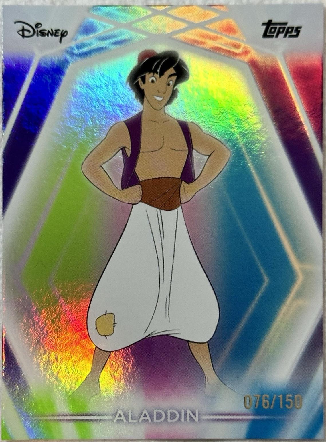 Aladdin [Pink Green Blue] #28 Prices | 2026 Topps Disney Neon