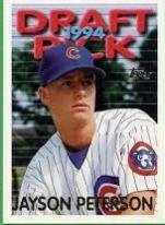 Jayson Peterson #437 Baseball Cards 1995 Topps