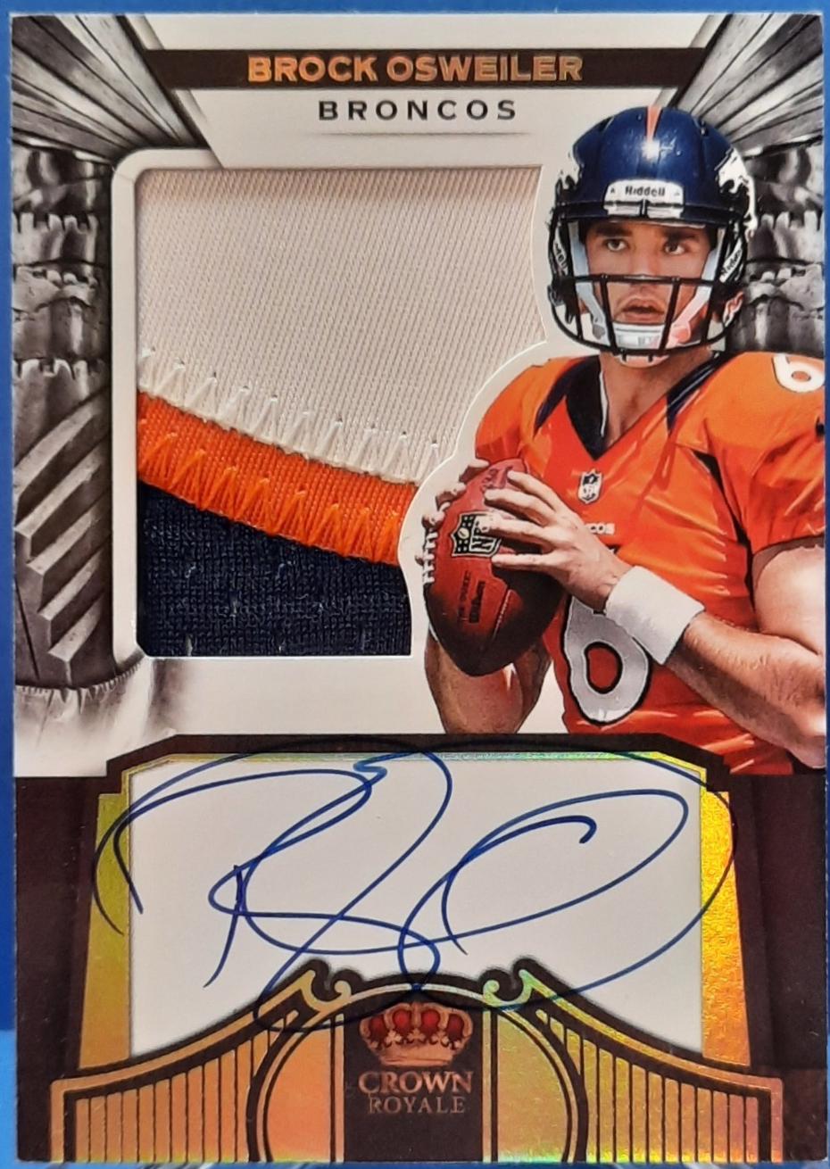 Brock Osweiler [Jersey Autograph Gold] #257