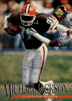 Michael Jackson #20 Football Cards 1994 Pro Line Live