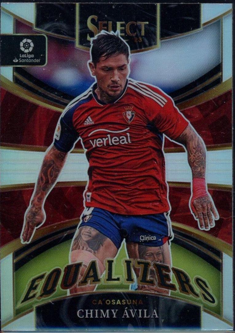 Chimy Avila #5 Soccer Cards 2022 Panini Select La Liga Equalizers