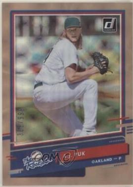 A.J. Puk #R-5 Baseball Cards 2020 Panini Donruss the Rookies