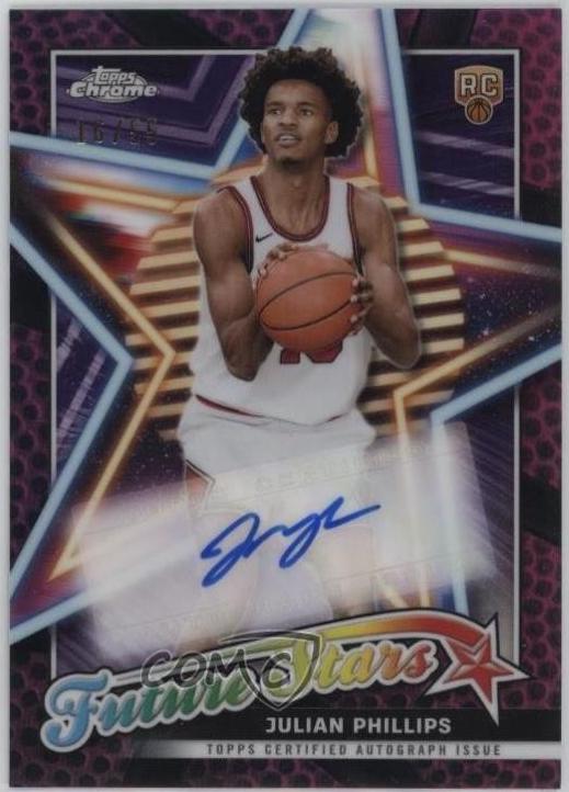 Julian Phillips [Pink Basketball Refractor] #FSA-JP