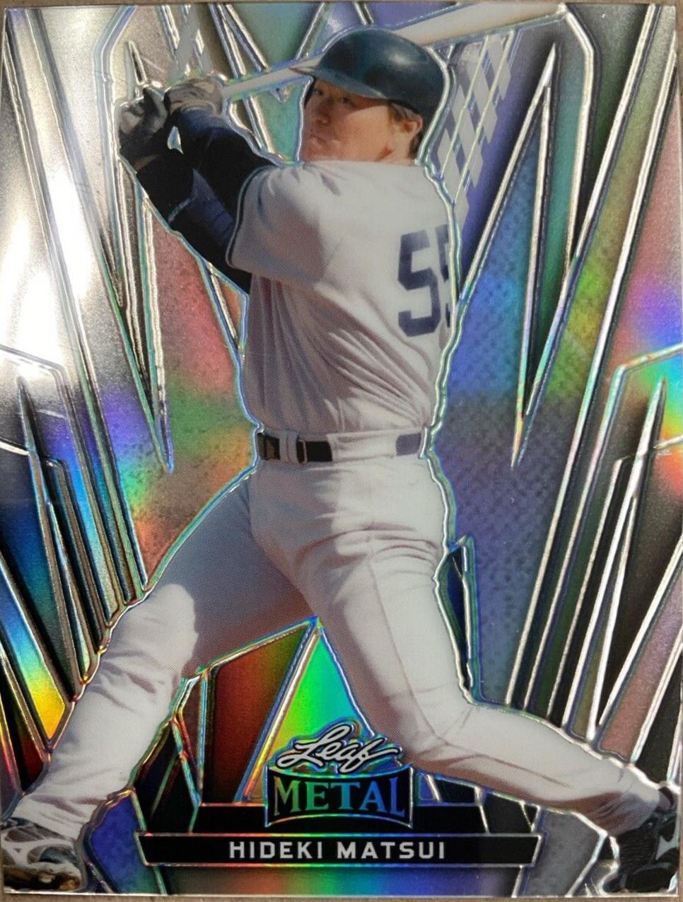 Hideki Matsui #30 2024 Leaf Metal Baseball