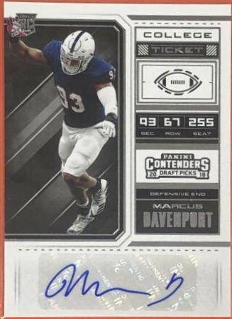 Marcus Davenport [Autograph] #286