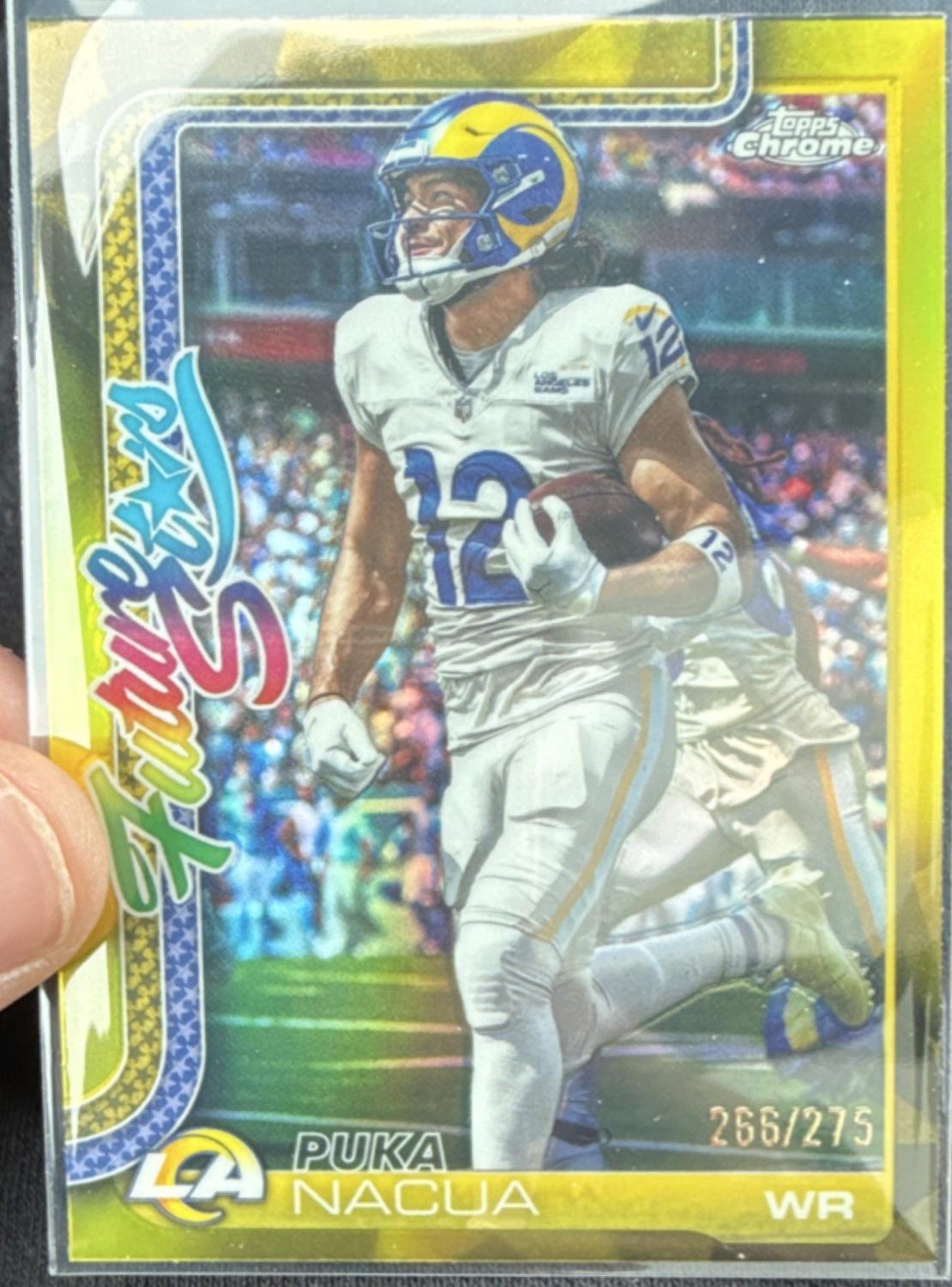 Puka Nacua [Gold Refractor] #FS-23