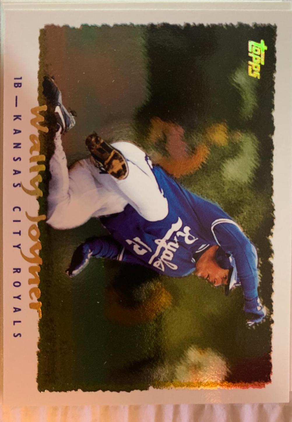 Wally Joyner #074 Baseball Cards 1995 Topps Cyberstats