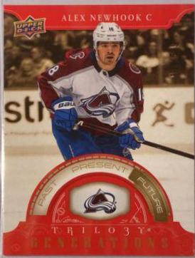 Alex Newhook #TG-12C 2022-23 Upper Deck Trilogy Hockey Generations