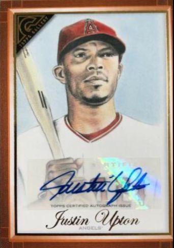 Justin Upton [Autograph Orange] #17
