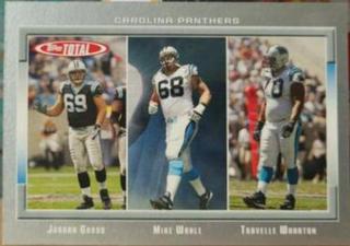 Mike Wahle, Jordan Gross, Travelle Wharton