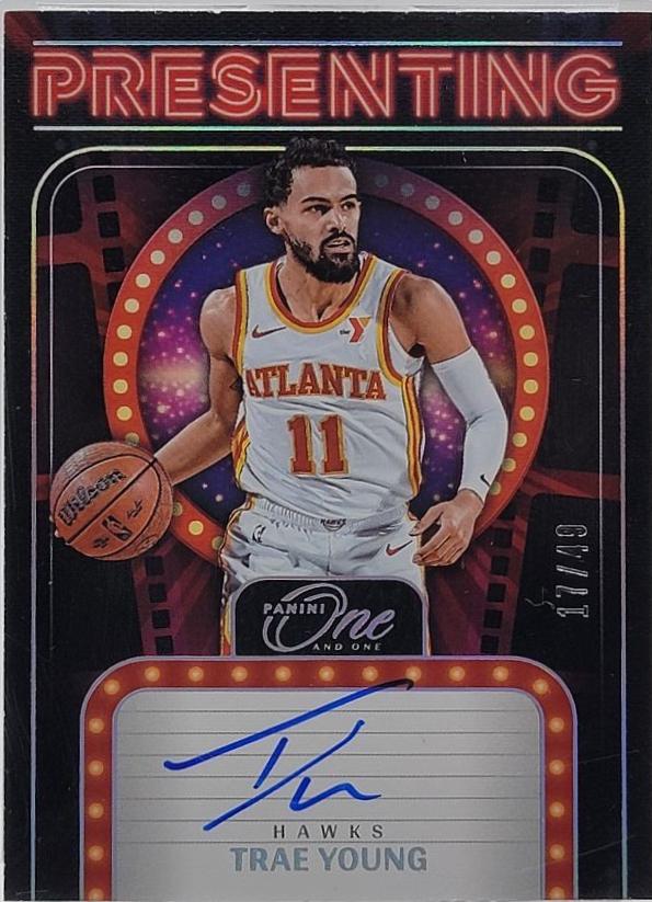 Trae Young #2 2024 Panini One And One Presenting Basketball