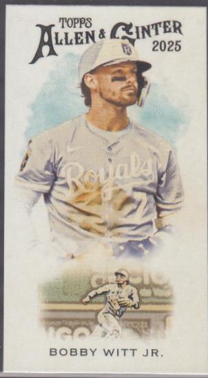 Bobby Witt Jr. #N222-6 Prices | 2025 Topps Allen and Ginter 1889