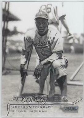 Jackie Robinson #65 Baseball Cards 2015 Stadium Club