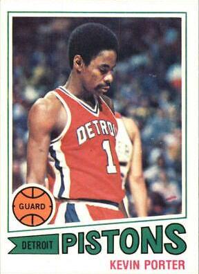 Kevin Porter #16 Basketball Cards 1977 Topps