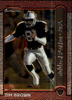 Tim Brown #61 1999 Bowman Chrome Football
