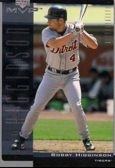 Bobby Higginson Baseball Cards 2001 Upper Deck MVP