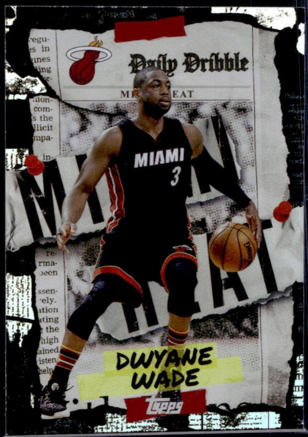 2025 Topps The Daily Dribble Dwyane Wade #DD-29 card