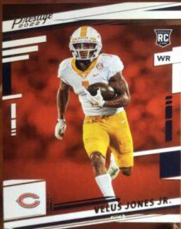 Velus Jones Jr. #389 Football Cards 2022 Panini Prestige