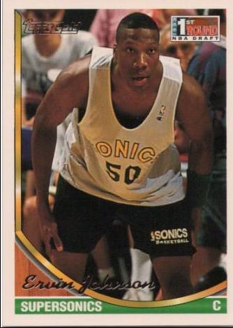 ERVIN Johnson #171 Basketball Cards 1993 Topps Gold