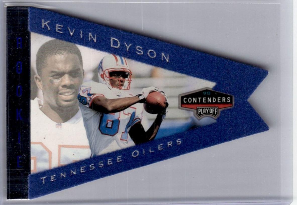 Kevin Dyson #96 1998 Playoff Contenders Pennants Football