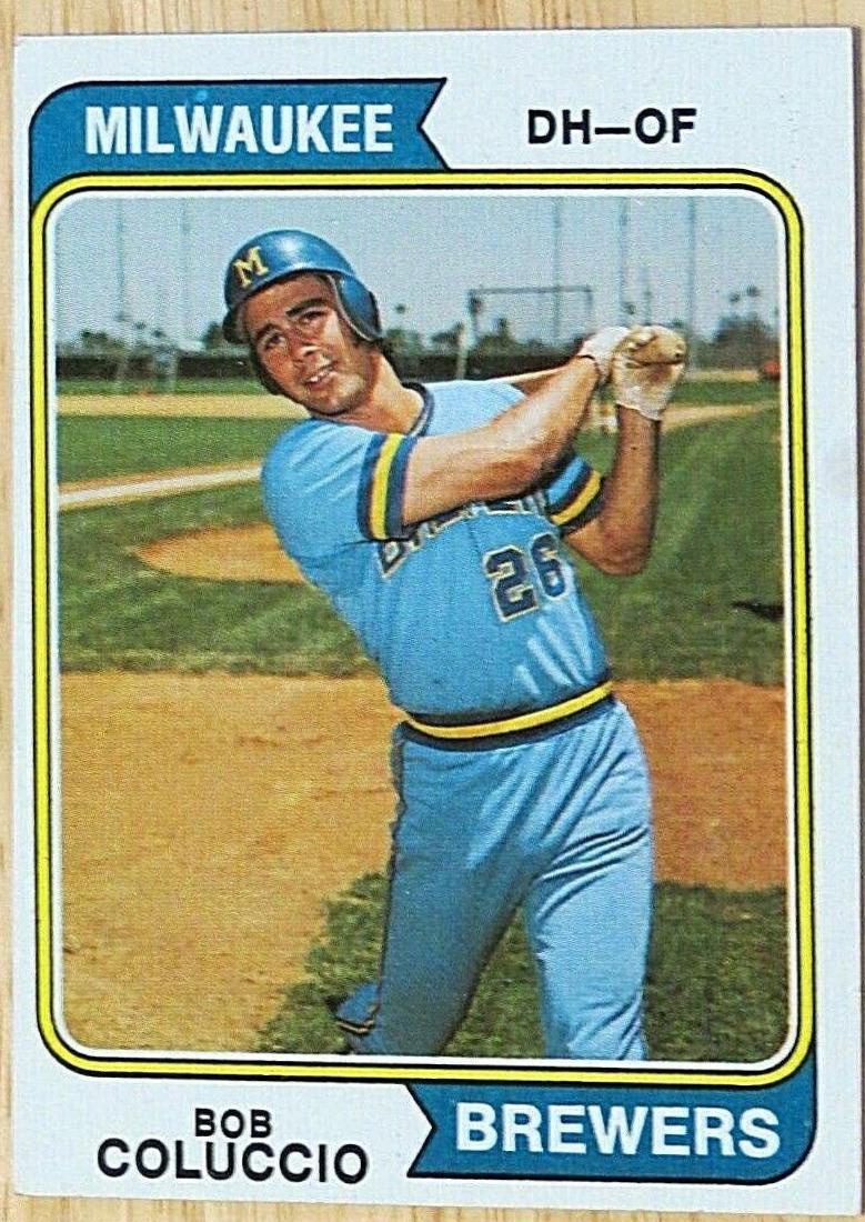 Bob Coluccio #124 Baseball Cards 1974 Topps