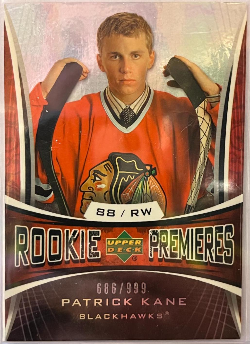 Patrick Kane #133 Hockey Cards 2007 Upper Deck Trilogy