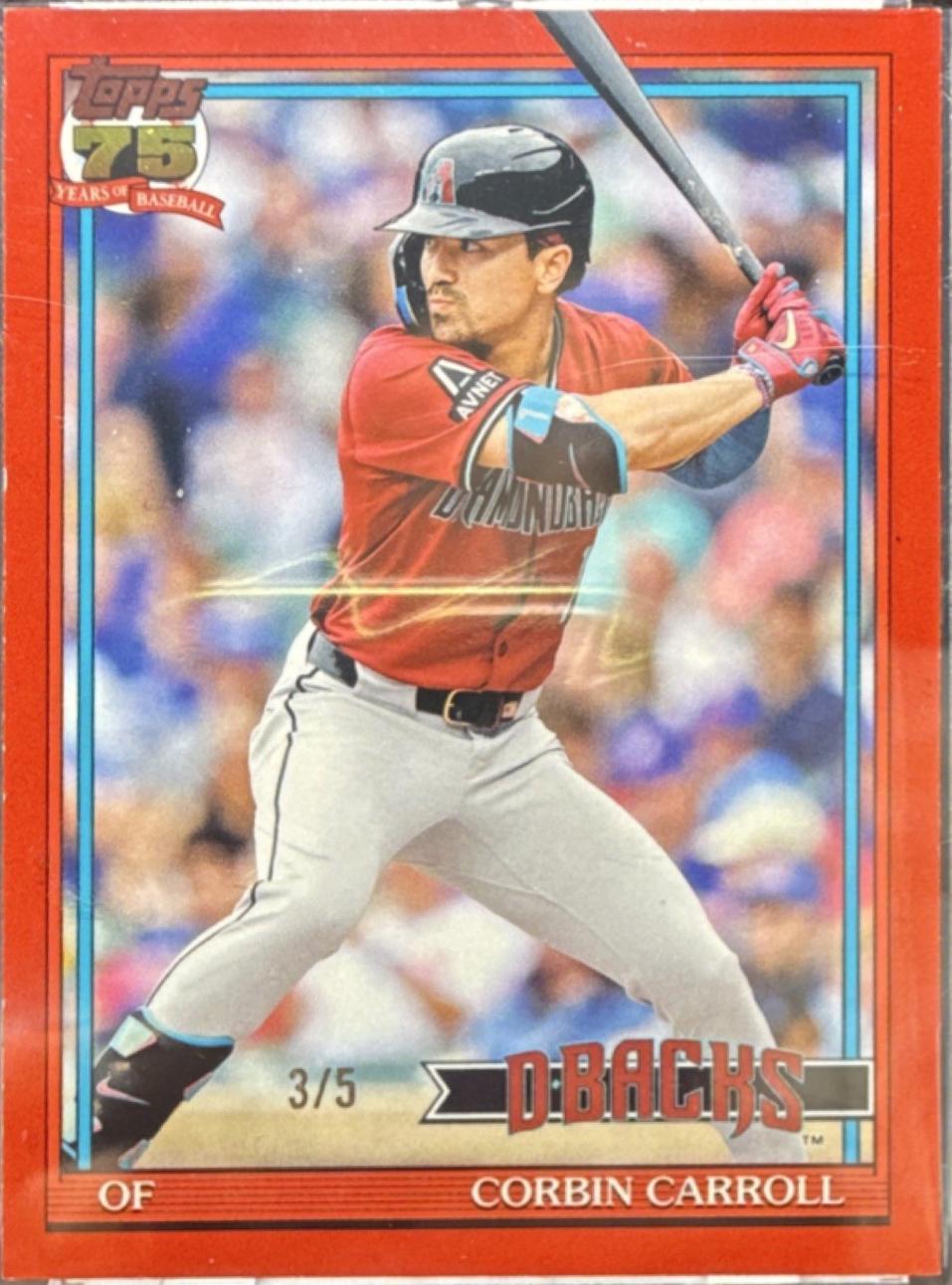 Corbin Carroll [Red] #T91-58 Prices | 2026 Topps 1991 | Baseball Cards
