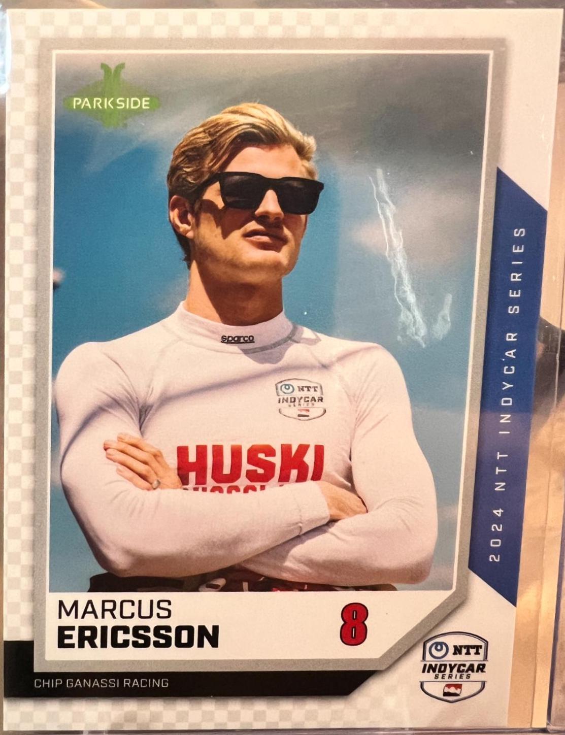 Marcus Ericsson #11 Racing Cards 2024 Parkside NTT IndyCar