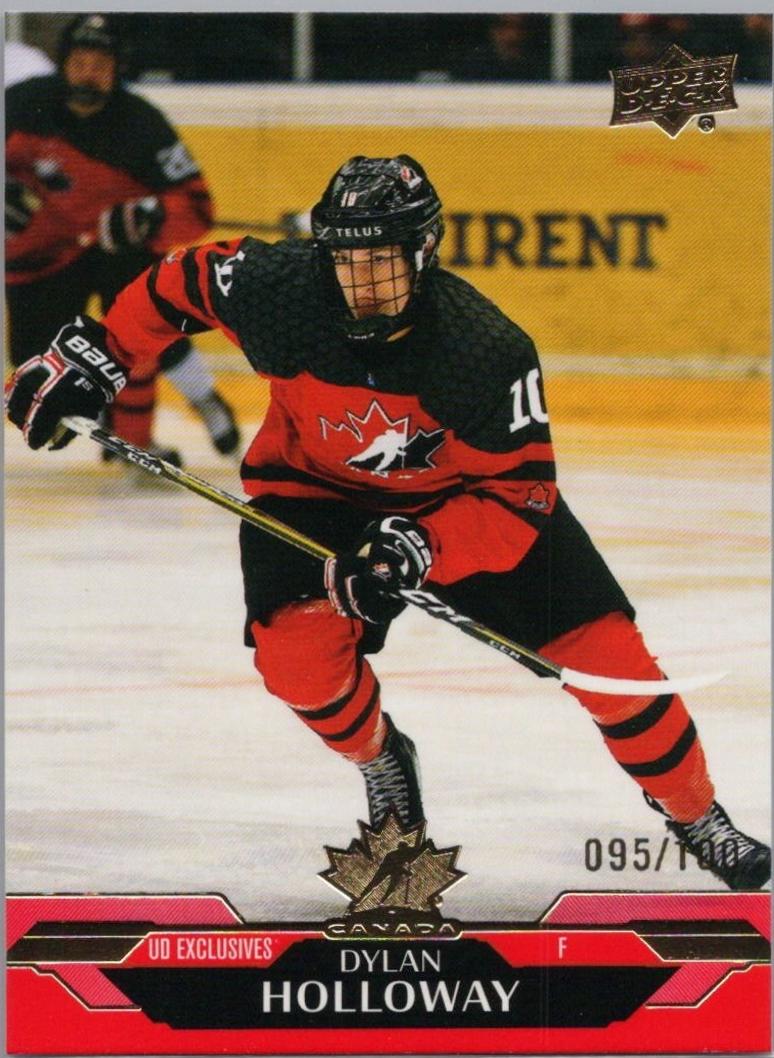 Dylan Holloway #82 2026 Upper Deck Team Canada Hockey