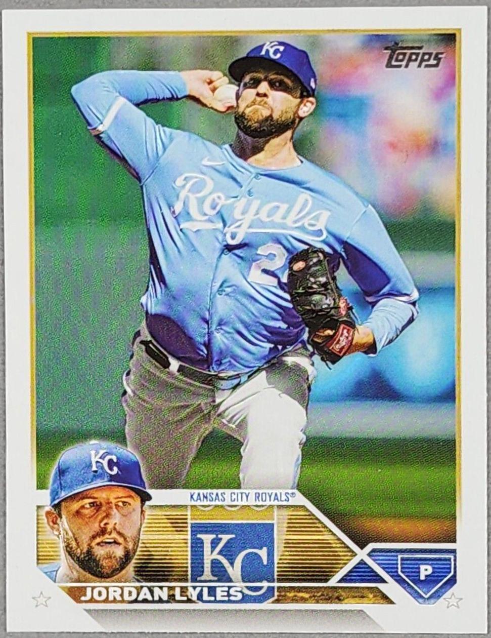 Jordan Lyles #US190 Baseball Cards 2023 Topps Update