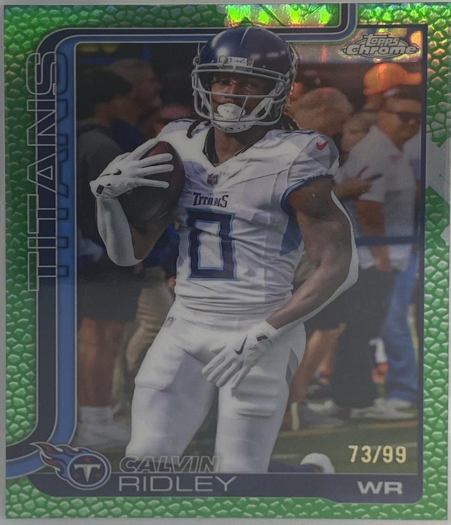 Calvin Ridley [Leather Green] #291