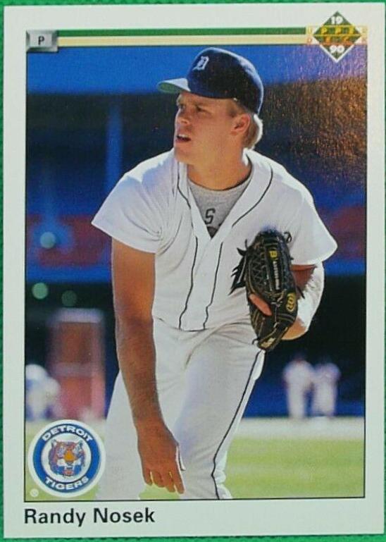 Randy Nosek #2 Baseball Cards 1990 Upper Deck