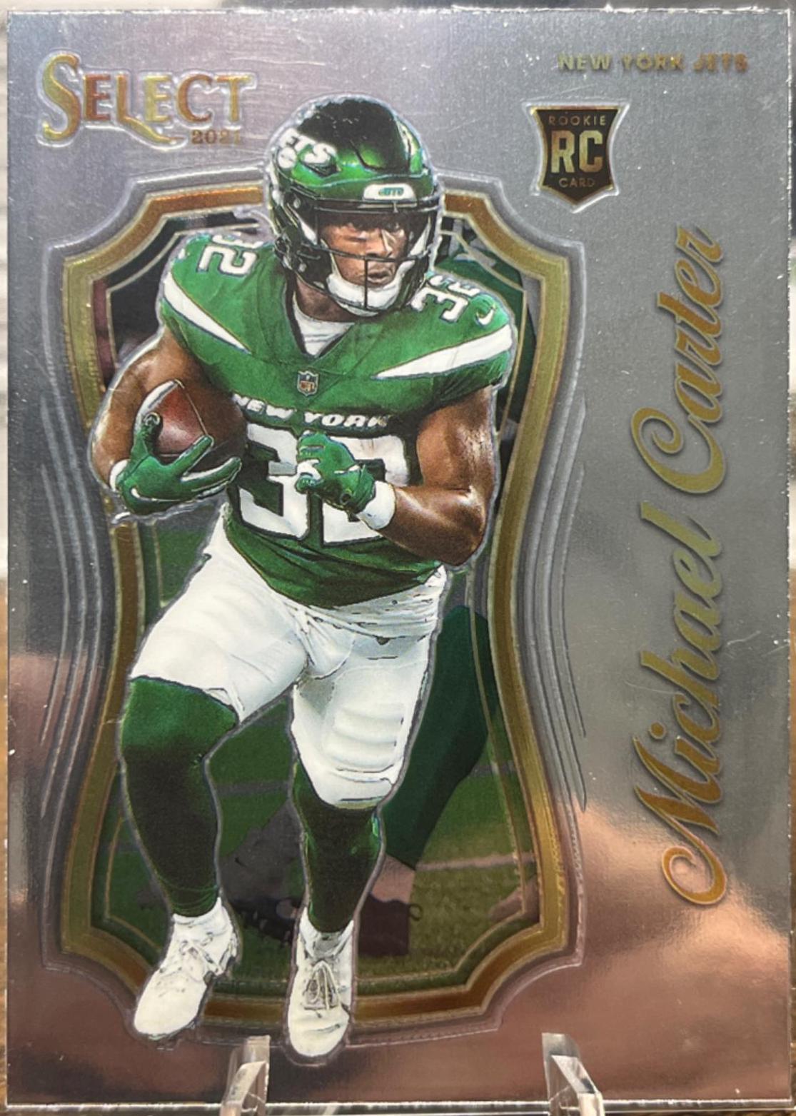Michael Carter #SCR-18 Football Cards 2021 Panini Select Certified Rookies