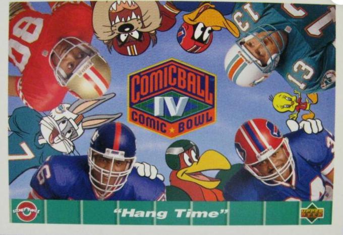 Rice, Taylor, Thomas, Marino #19 1992 Upper Deck Comic Ball 4 Football