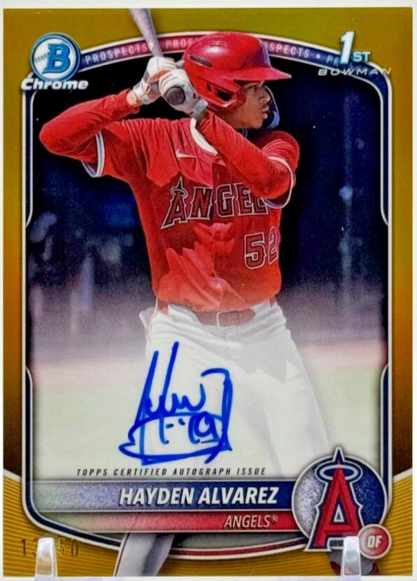 Hayden Alvarez [Gold] #CPA-HA